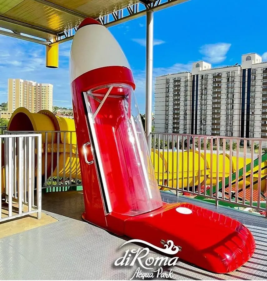 Hotell Spazzio Diroma Hospedagem Com Acesso Gratuito No Acqua Park Caldas Novas