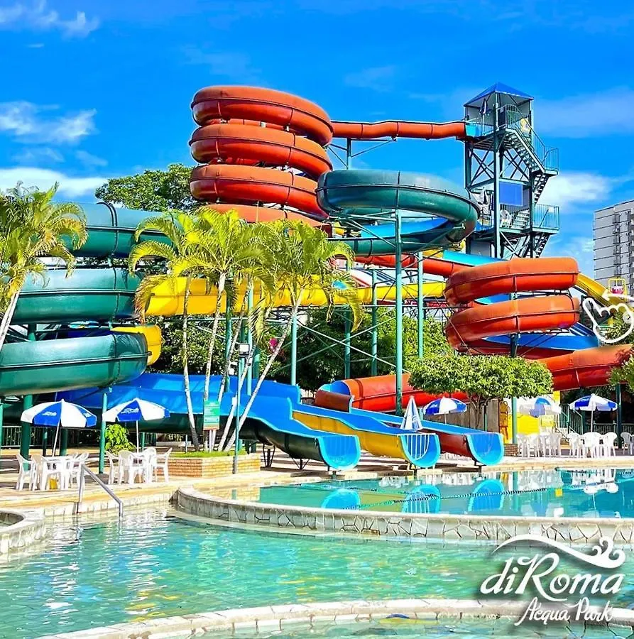 Hotell Spazzio Diroma Hospedagem Com Acesso Gratuito No Acqua Park Caldas Novas